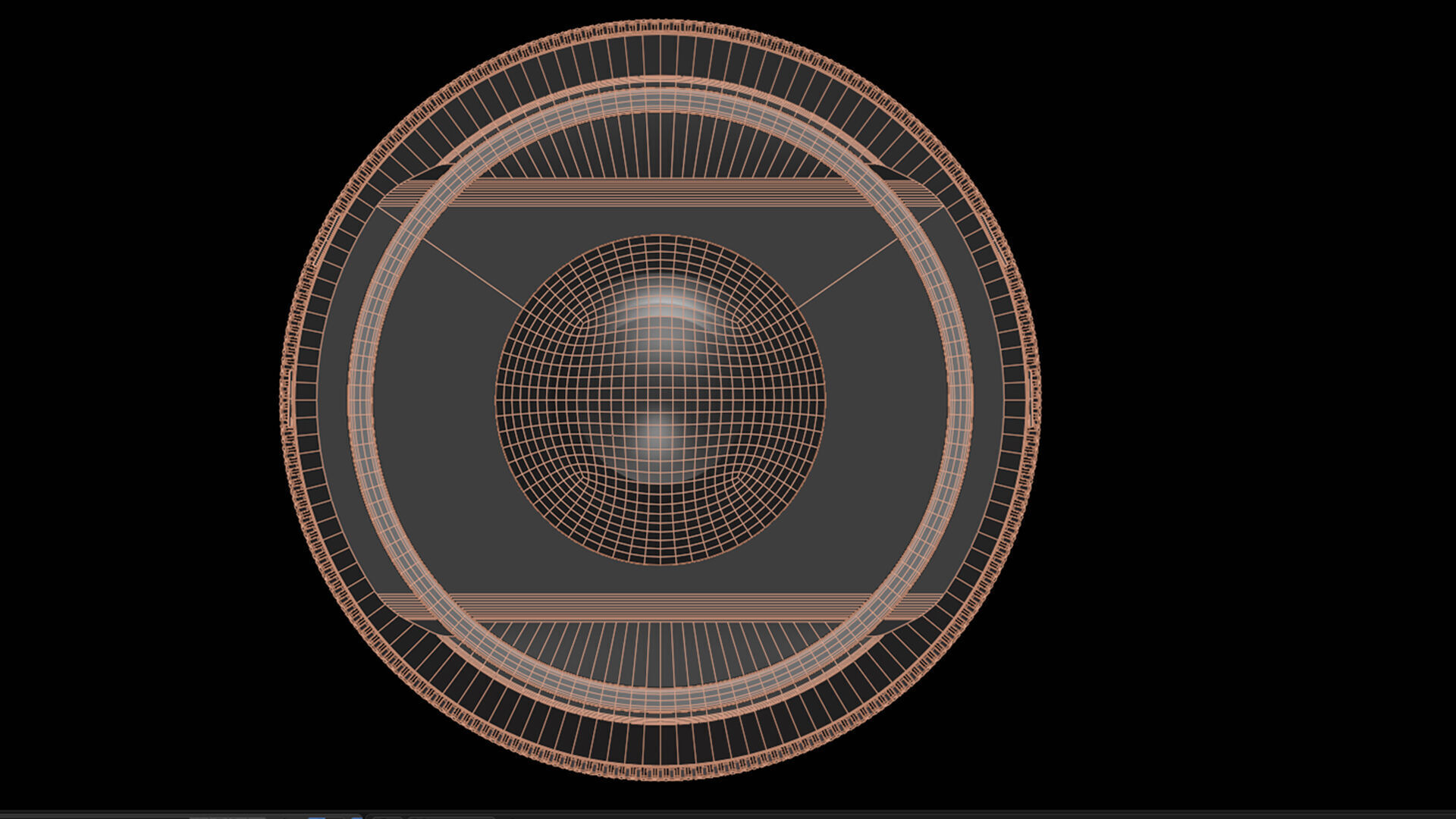 Canon EOS R5 Mirrorless Camera Low-poly 3D model_45