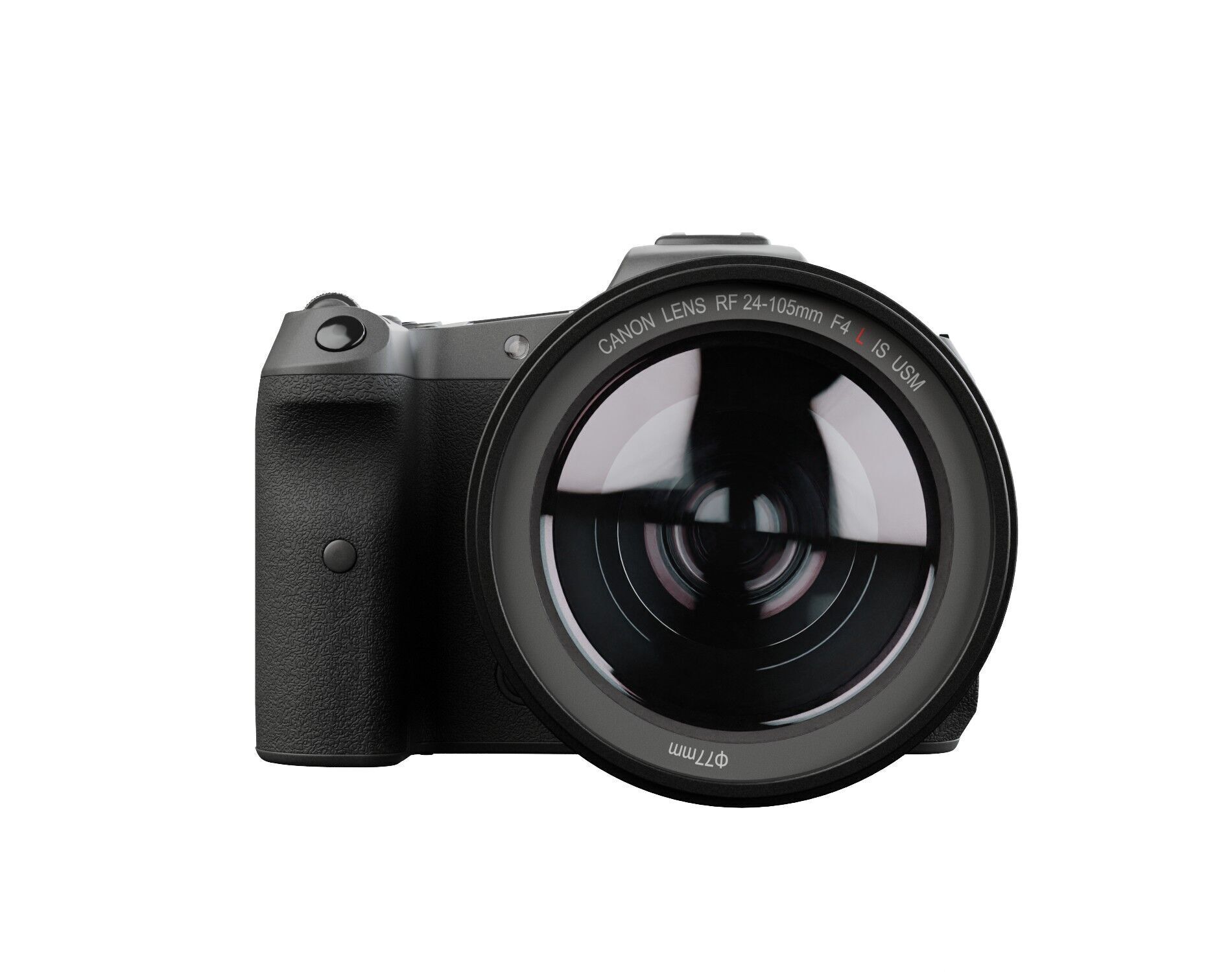 Canon EOS R5 Mirrorless Camera Low-poly 3D model_20