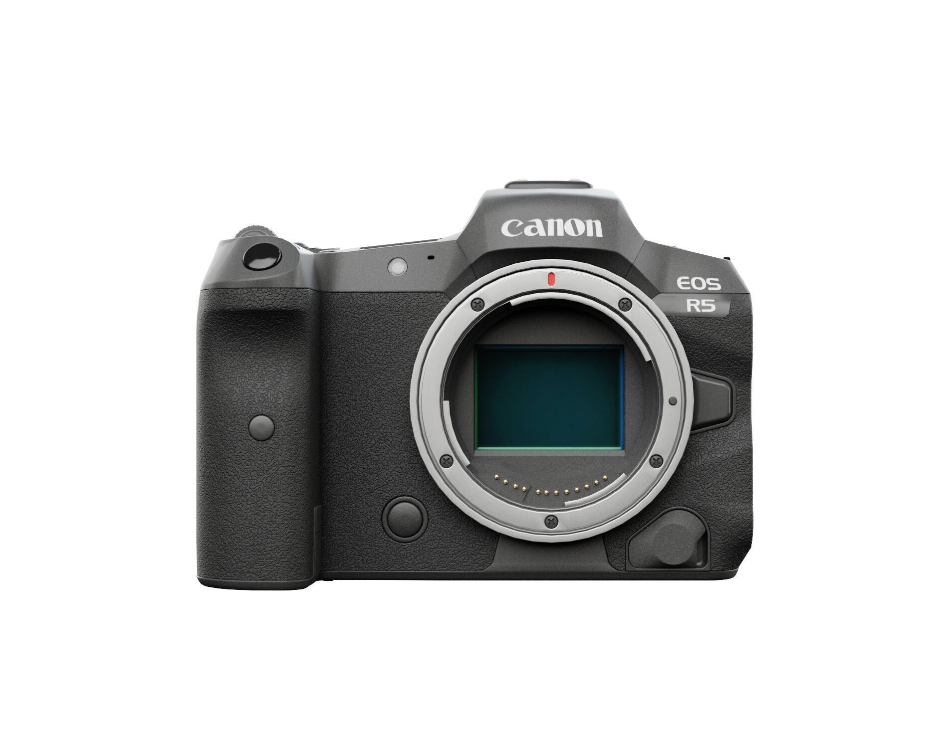 Canon EOS R5 Mirrorless Camera Low-poly 3D model_21