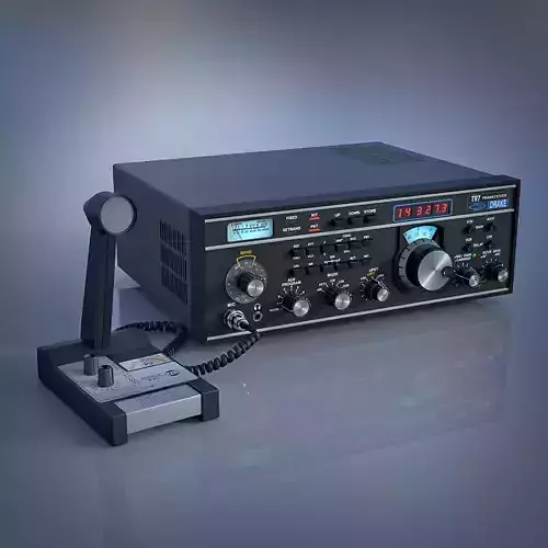 Drake R7 CB-HAM Radio 3D model