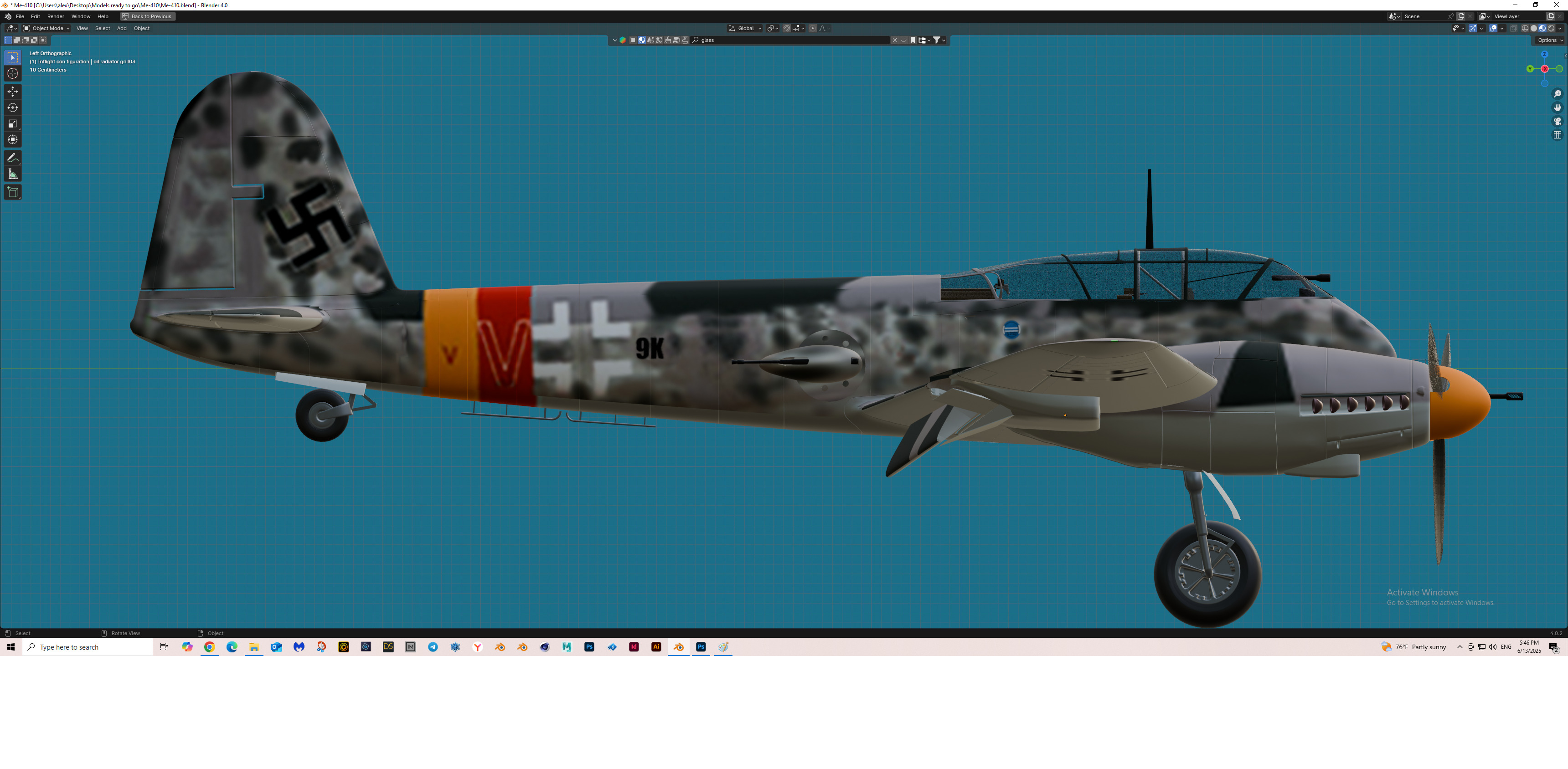 Me-410 Free 3D model_1