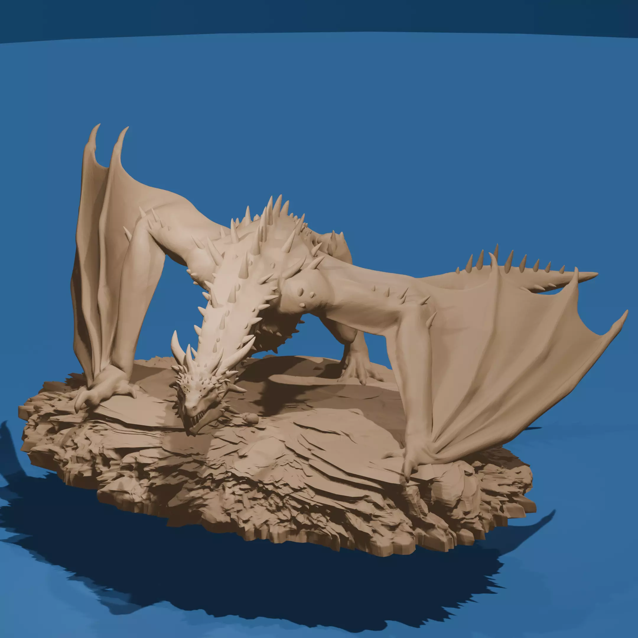Red Dragon 3D print model