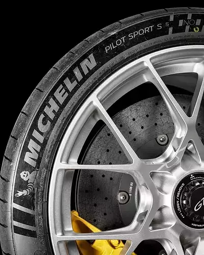 MICHELIN Pilot Sport S 5  275 35 R20 3D model 4