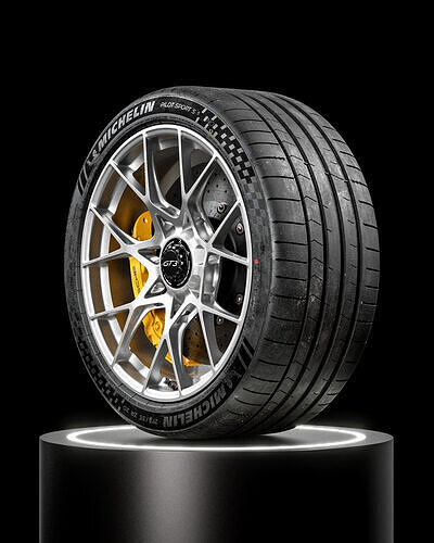 MICHELIN Pilot Sport S 5  275 35 R20 3D model