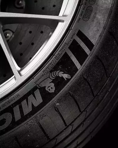 MICHELIN Pilot Sport S 5  275 35 R20 3D model 3
