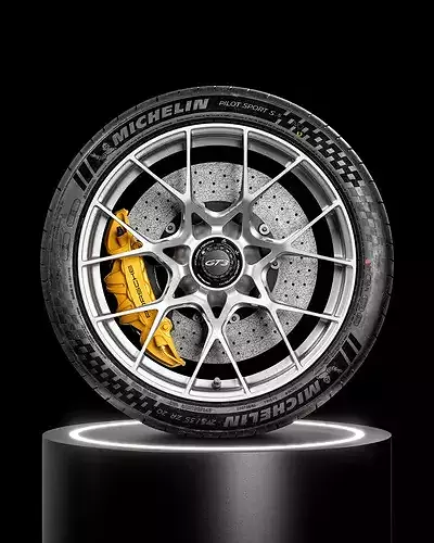 MICHELIN Pilot Sport S 5  275 35 R20 3D model 7