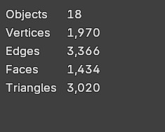 Low Poly Modern Generic Box Truck  Low-poly 3D model_10