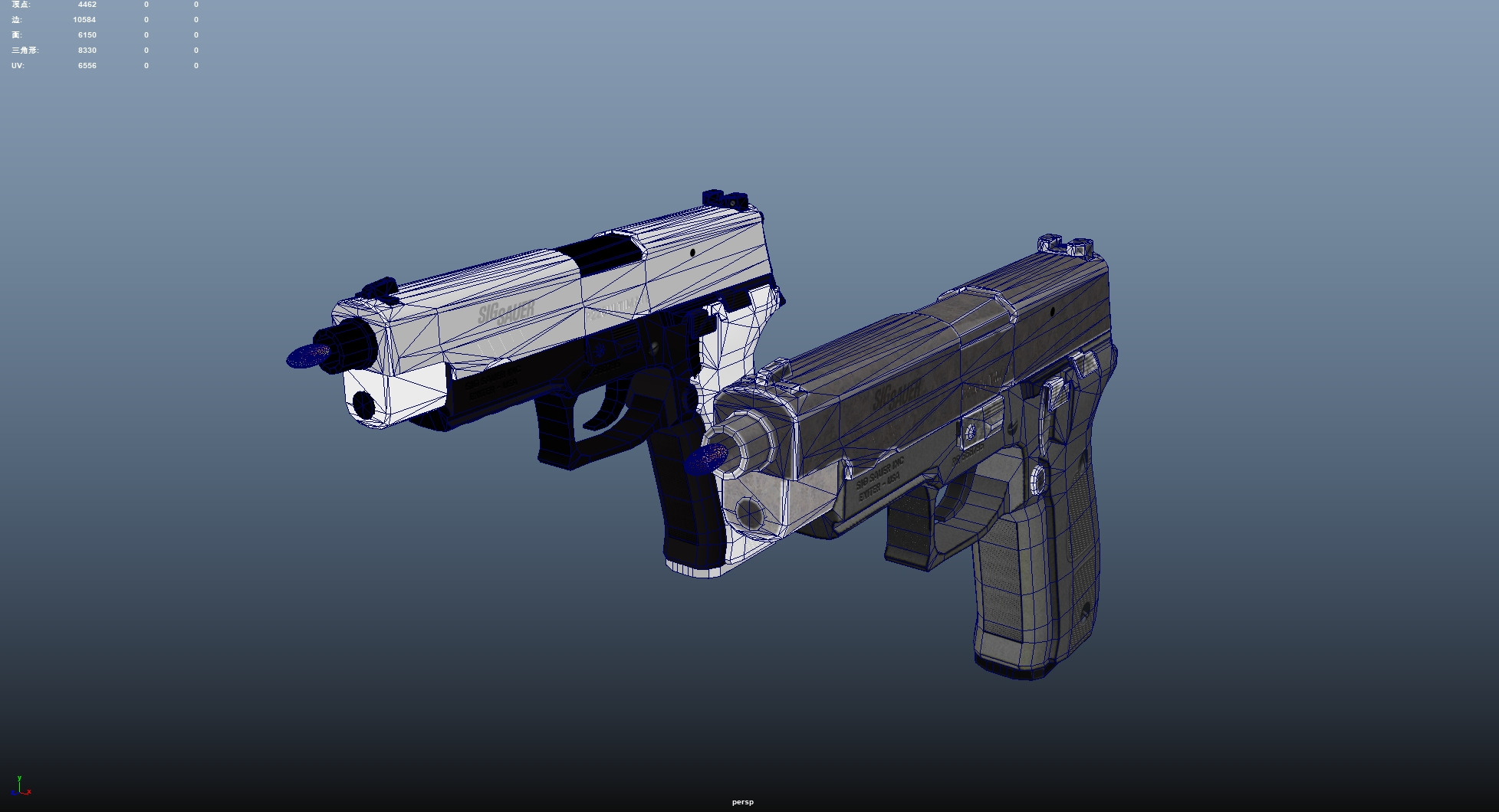 Female SWAT Officer 3D model_35