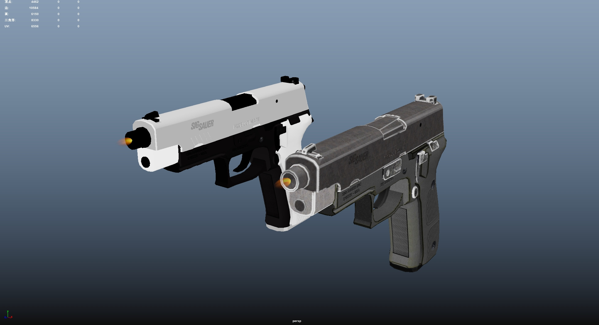 Female SWAT Officer 3D model_34