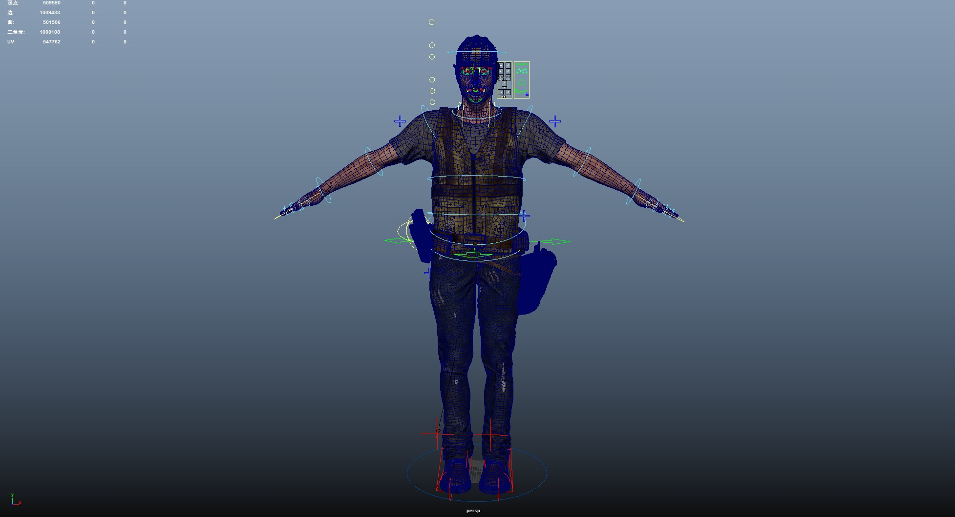 Construction Worker 3D model_21