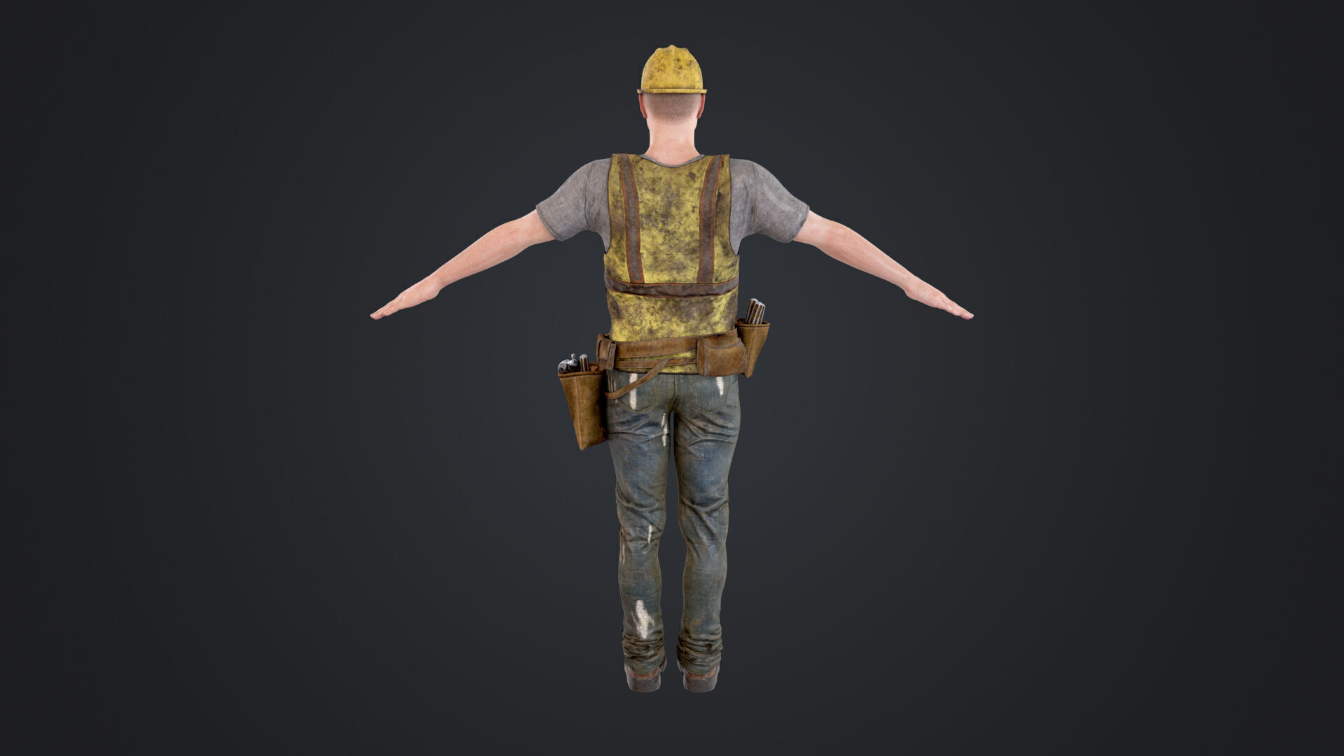 Construction Worker 3D model_9