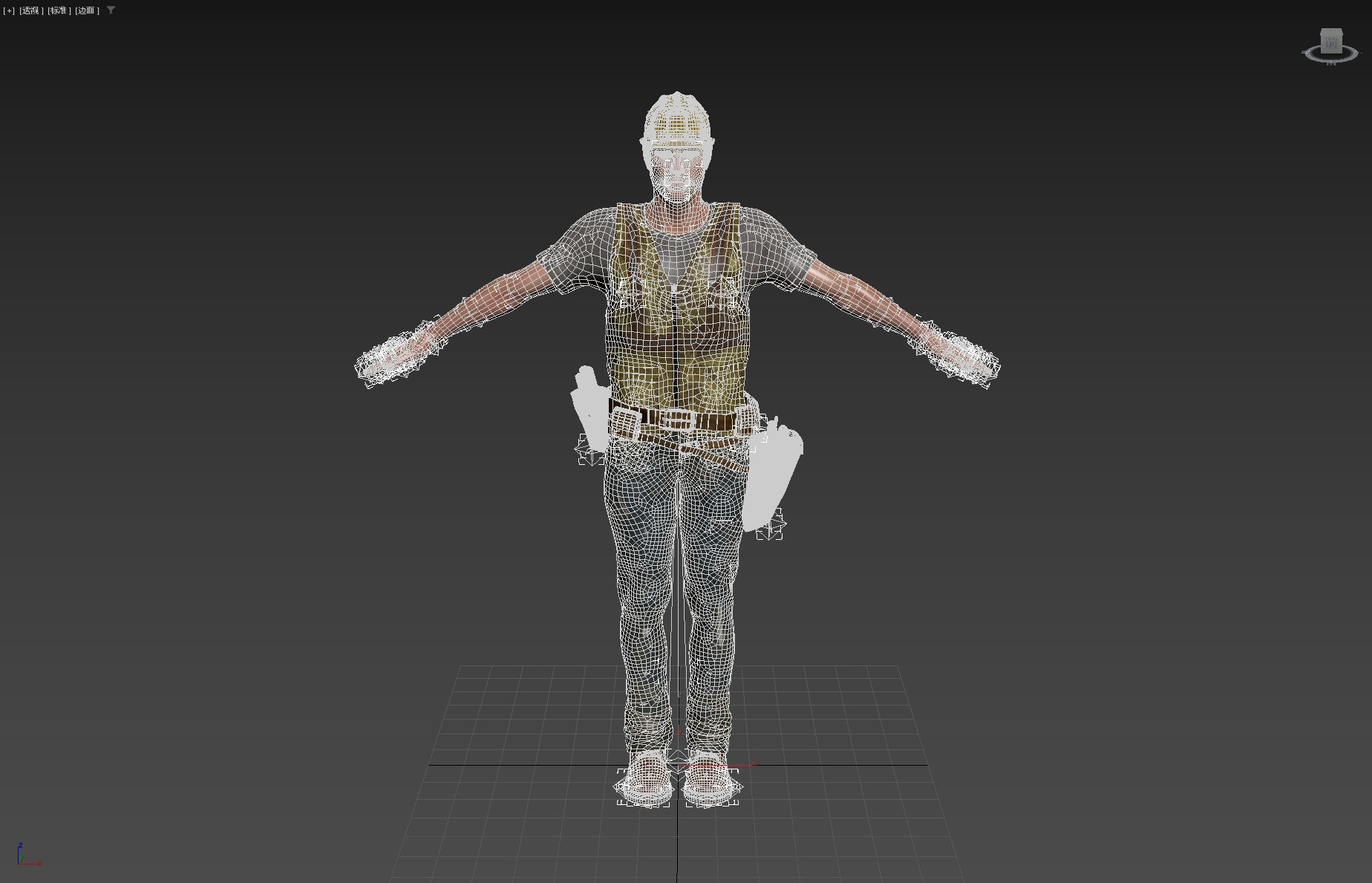 Construction Worker 3D model_27
