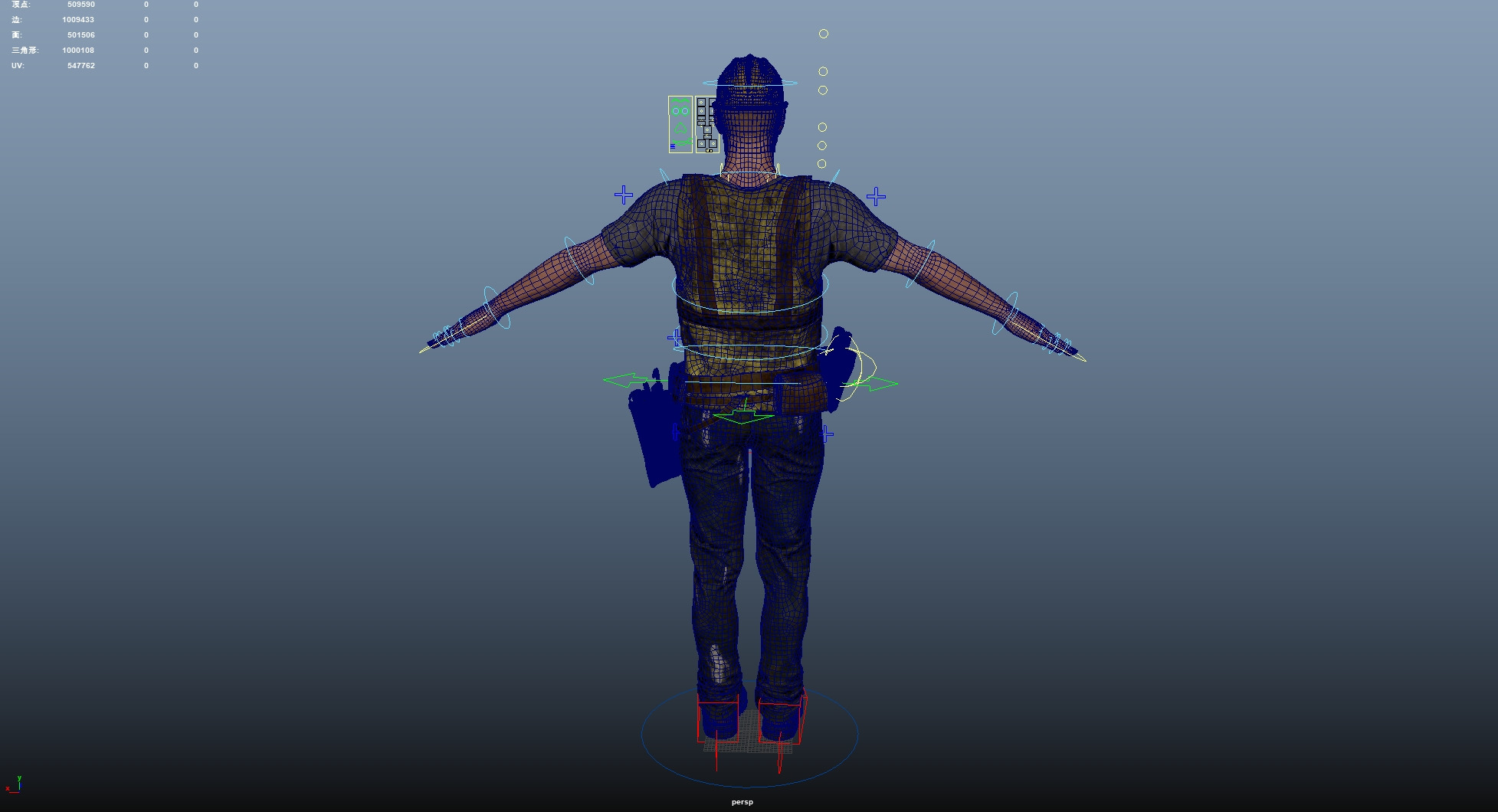 Construction Worker 3D model_25