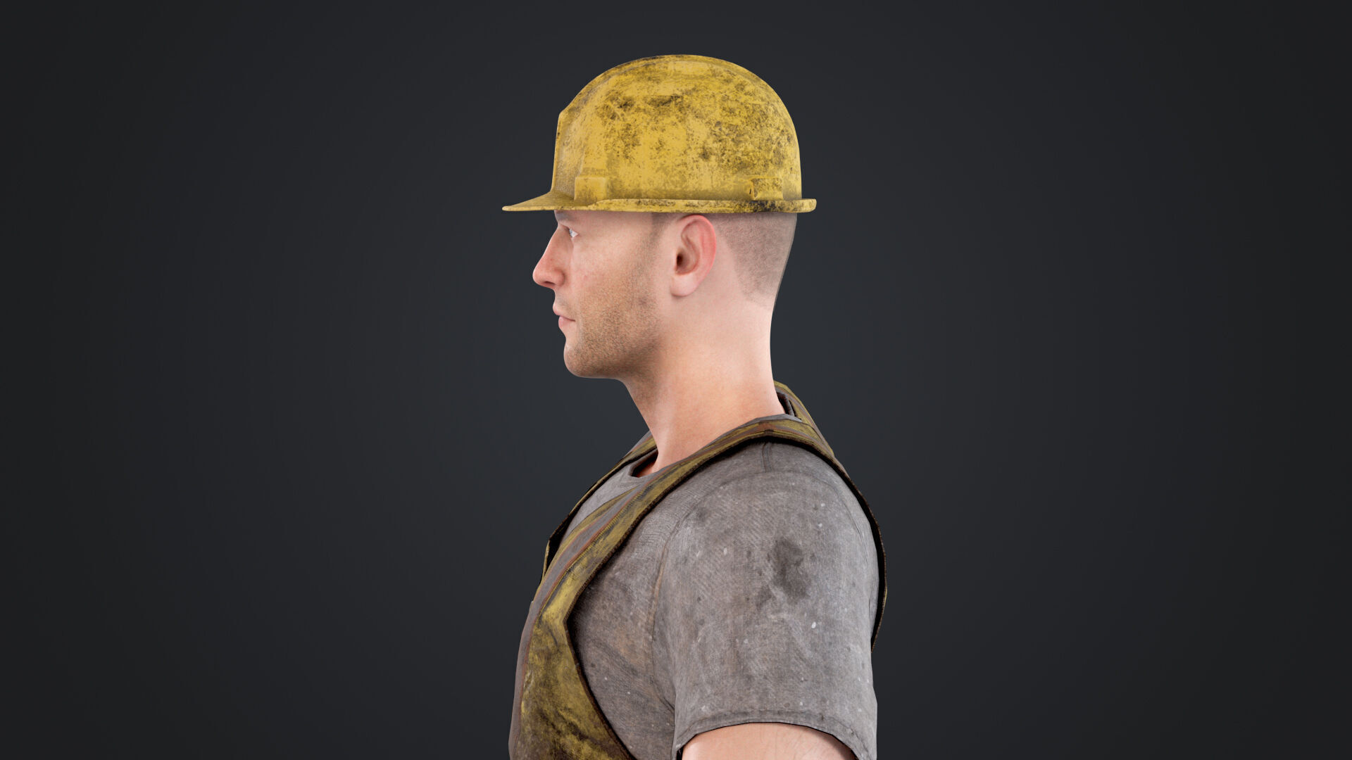 Construction Worker 3D model_12