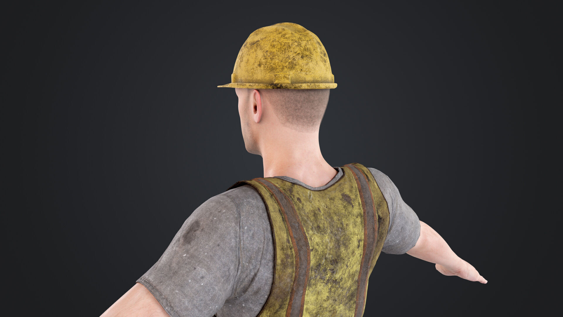 Construction Worker 3D model_13