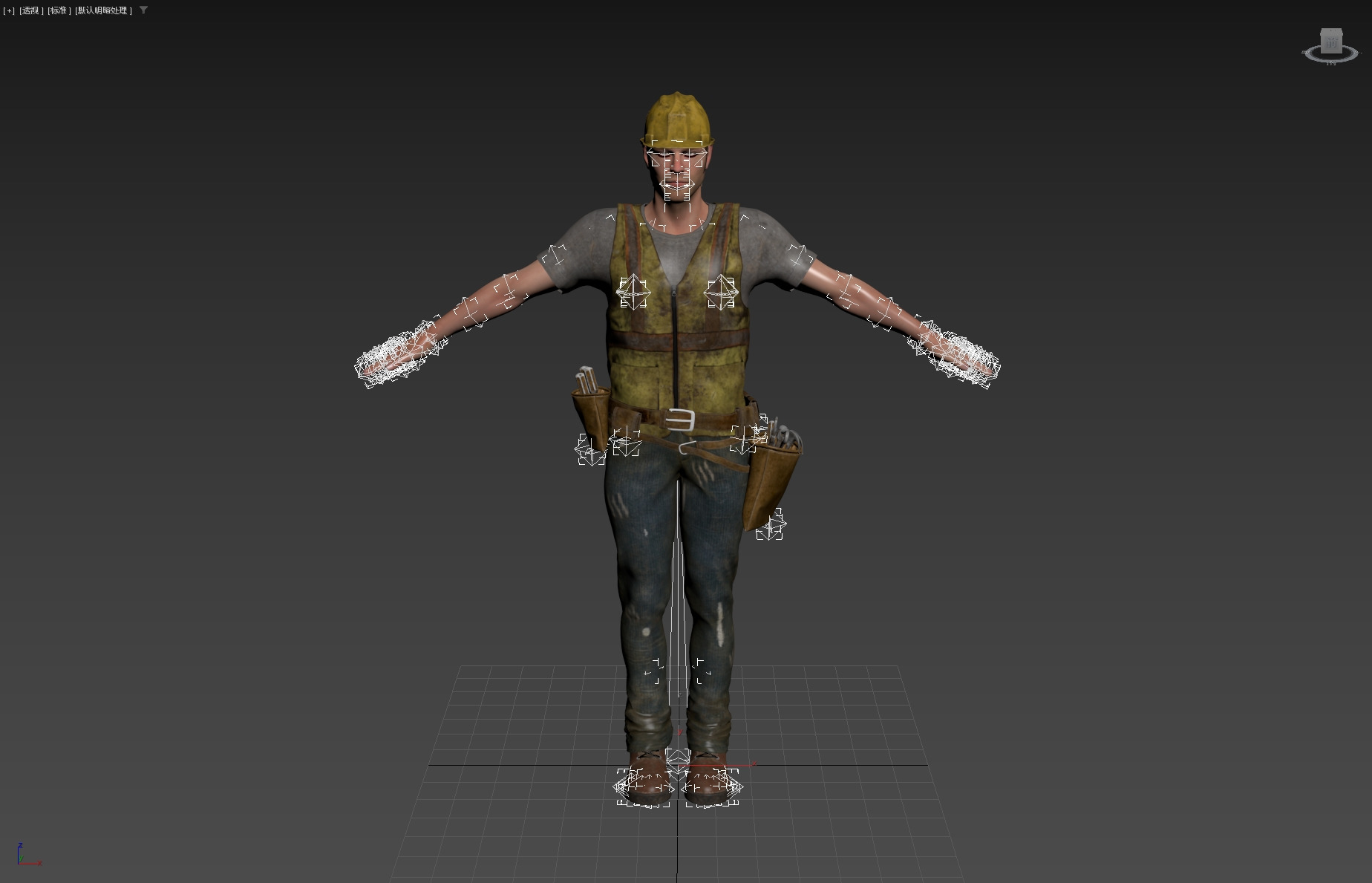 Construction Worker 3D model_26