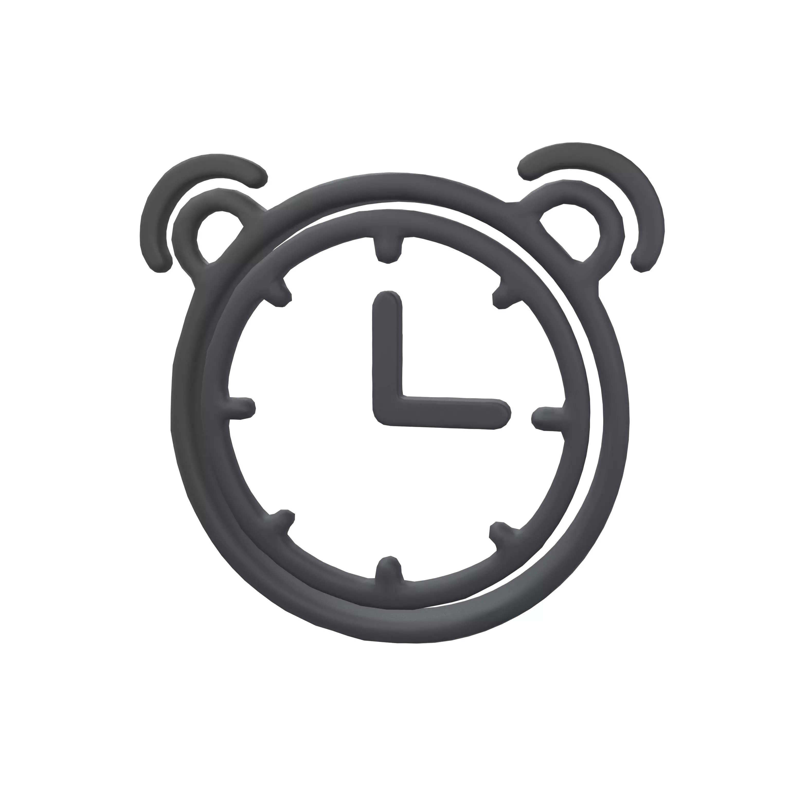 Alarm Symbol v1 001 Low-poly 3D model_0