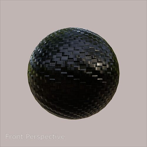 Seamless Carbon Fiber 4K High Resolution PBR Texture