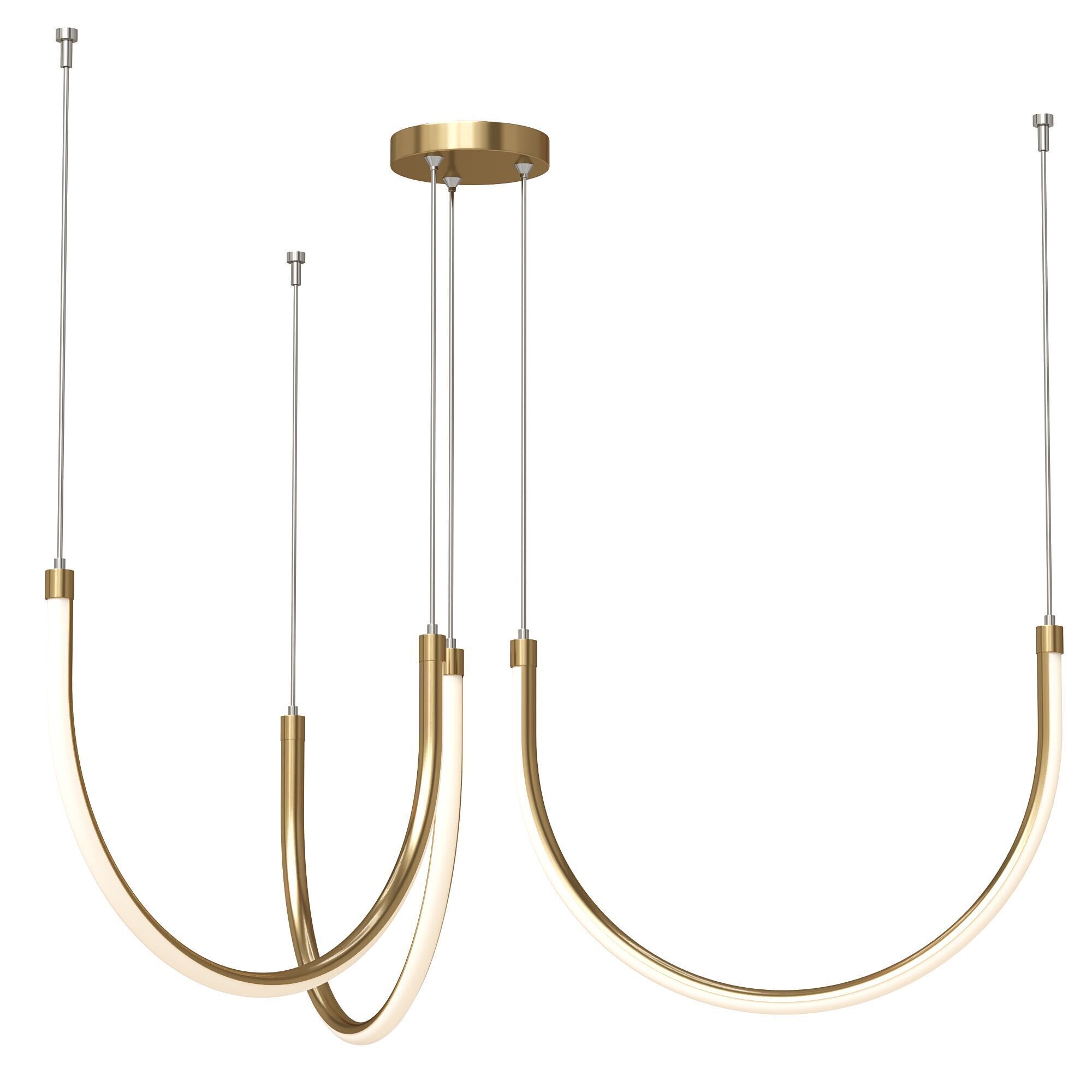 Scandinavian Minimalist Ceiling Light 3D model_1