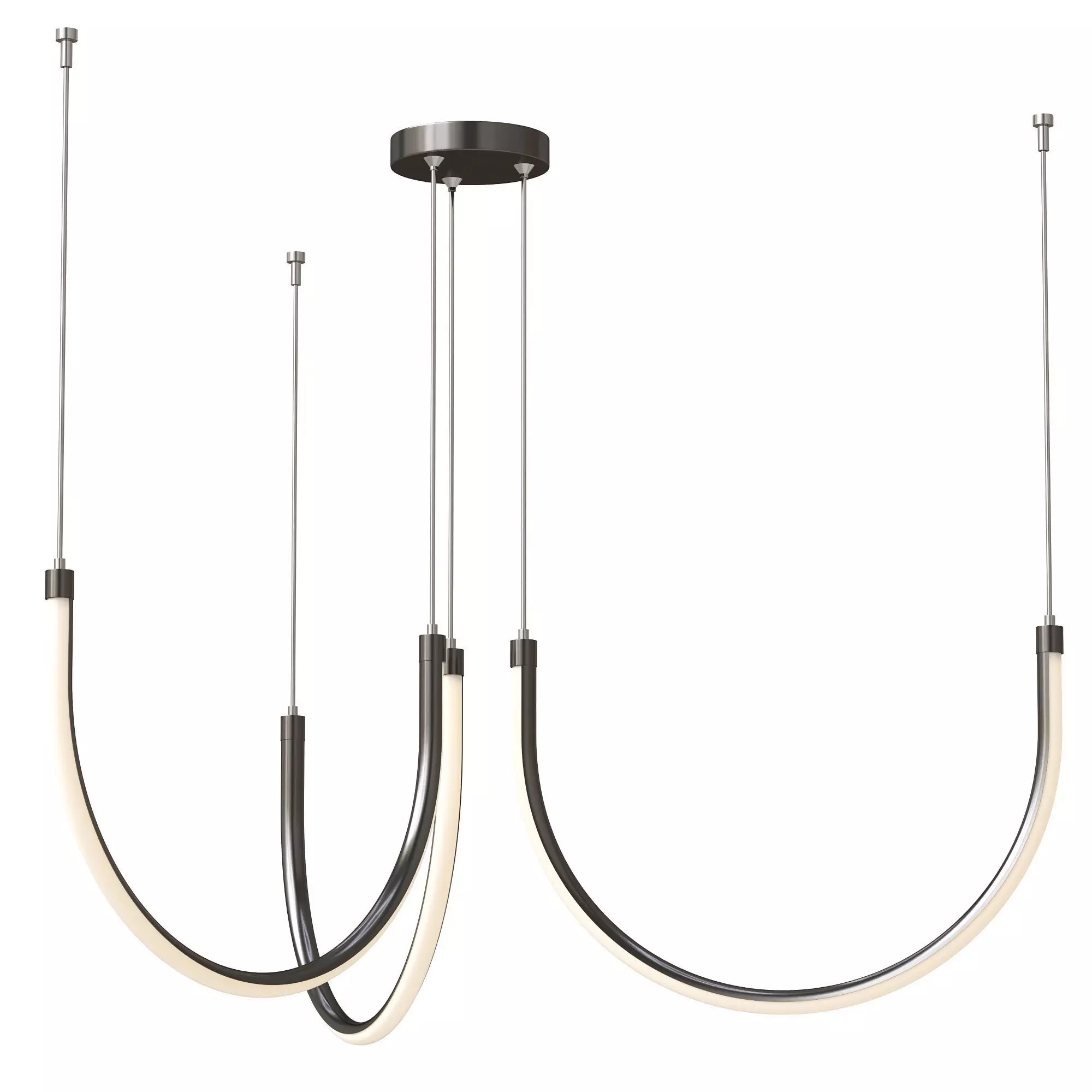 Scandinavian Minimalist Ceiling Light 3D model_0