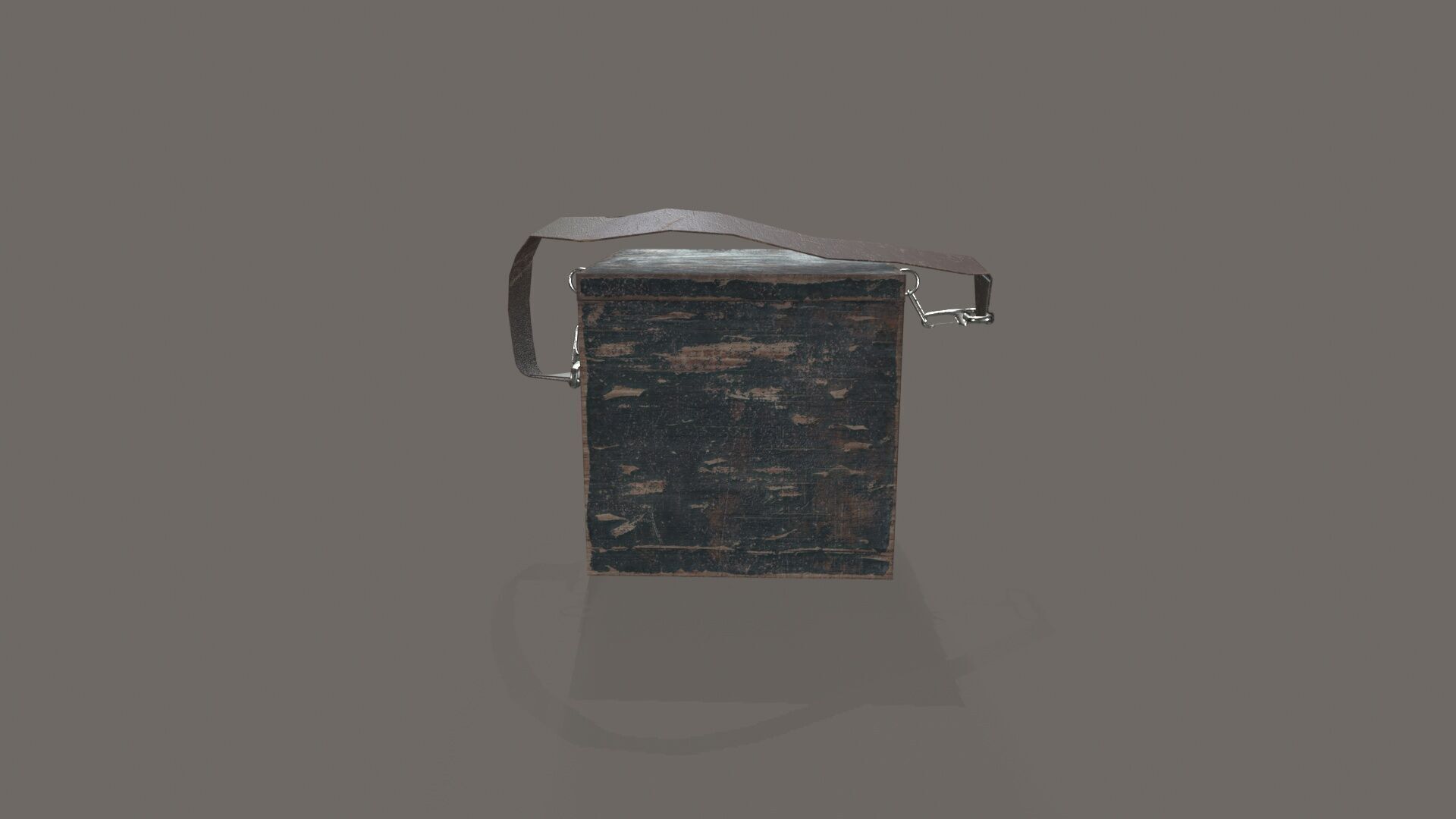 First Aid Box Low-poly 3D model_3
