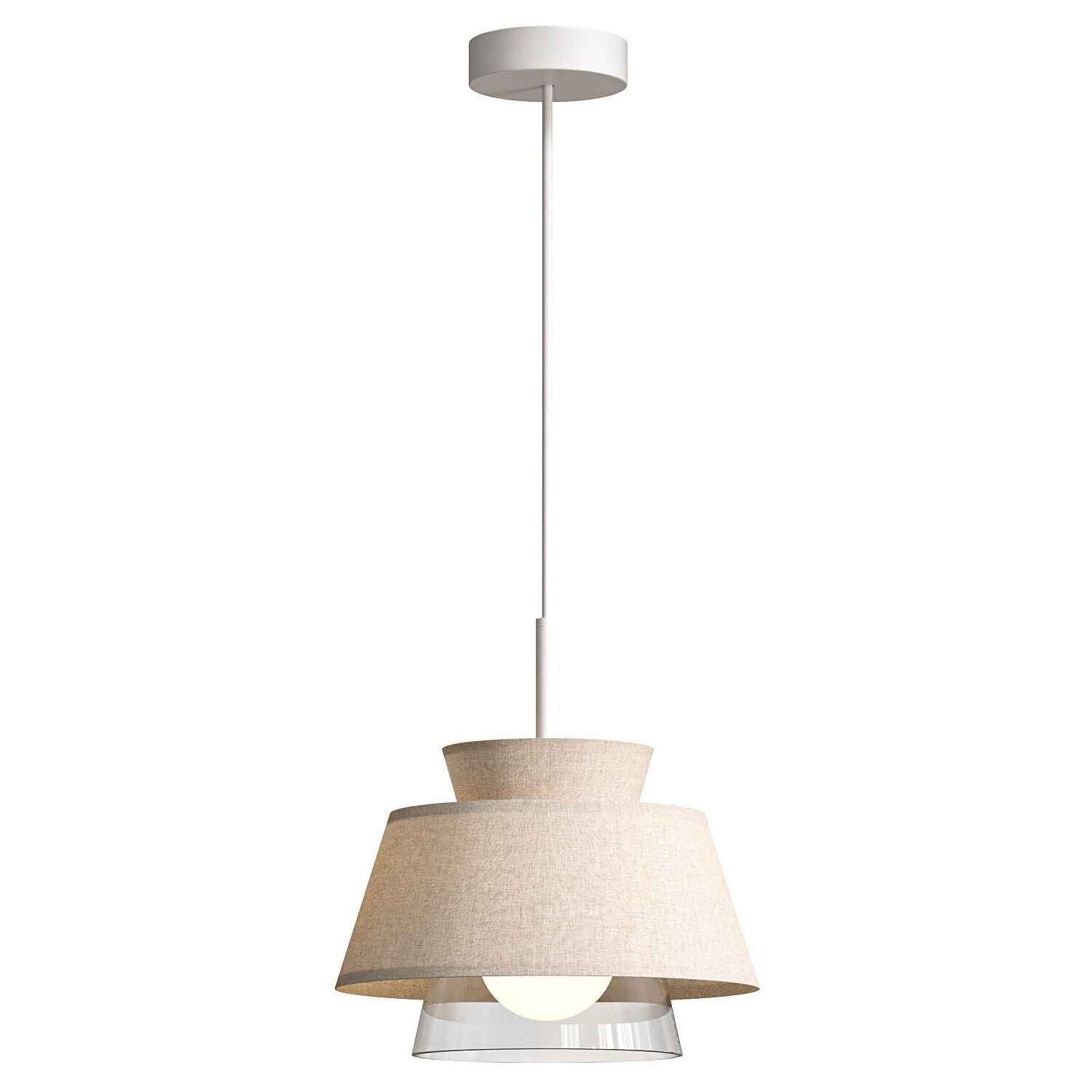 Xiuxiu pendant lights 3D model_1