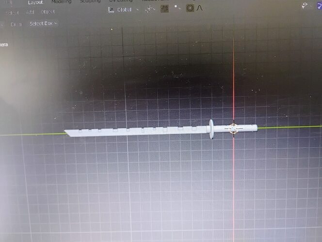 muramasa cyberpunk blade katana low poly 3D model