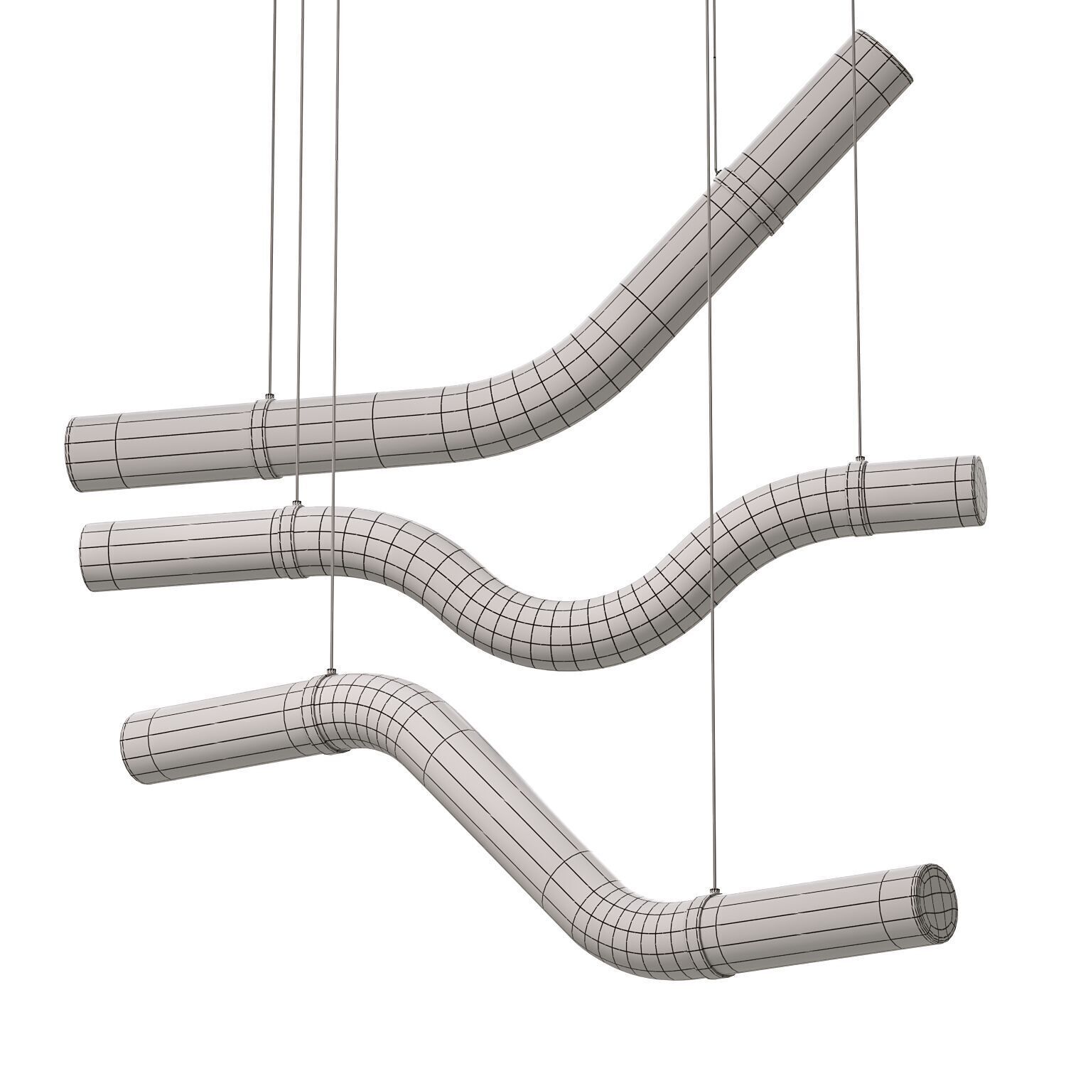 Liberty Pendant Light 3D model_4