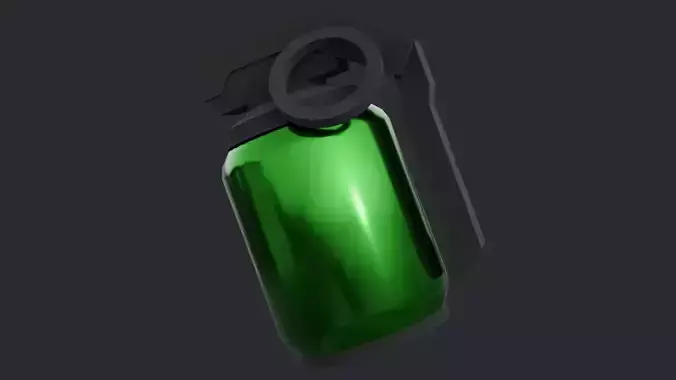 Low Poly Frag Grenade