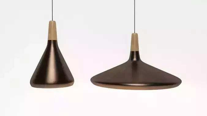 FLOAT 39 18 copper pendant by Nordlux