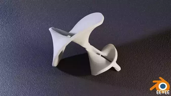 Math Object 144 3D print model