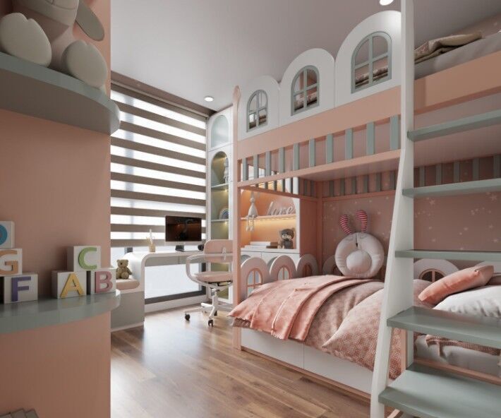 Children Room Interior Model 3D model_13