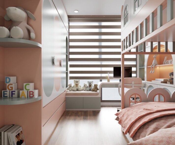 Children Room Interior Model 3D model_3