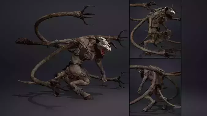 Night Barbarian Tentacle