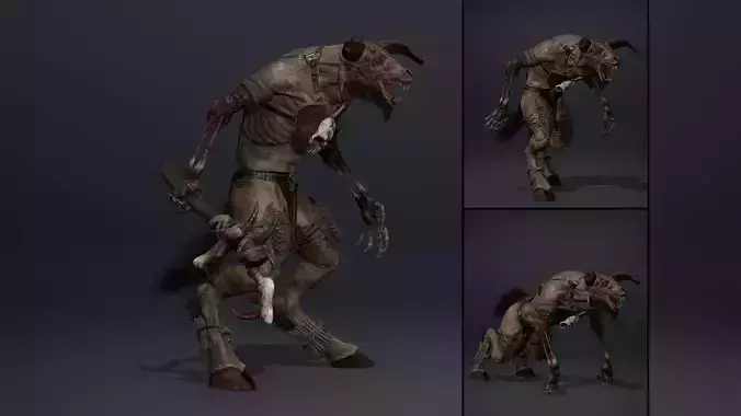 Night Barbarian Damaged