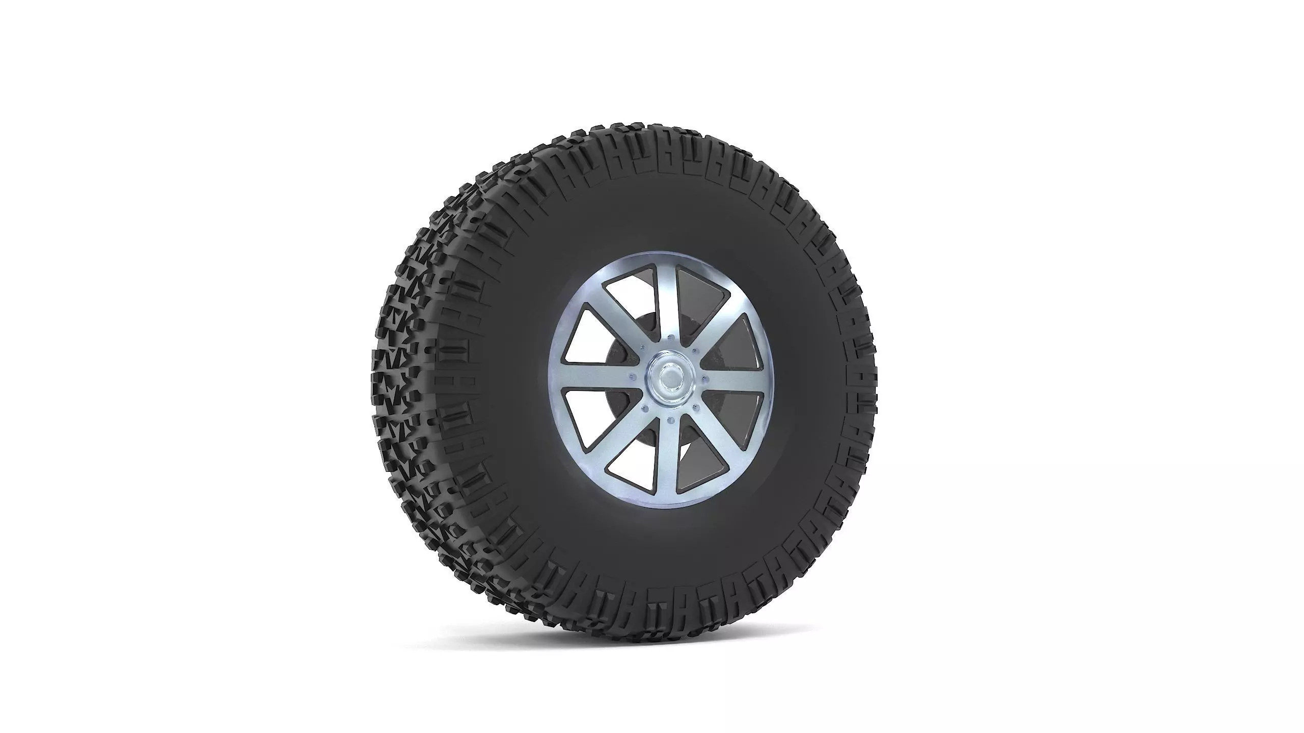 Tyre 3D Model Free low-poly 3D model