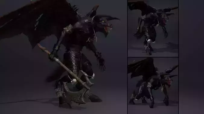 Night Barbarian ArmWing