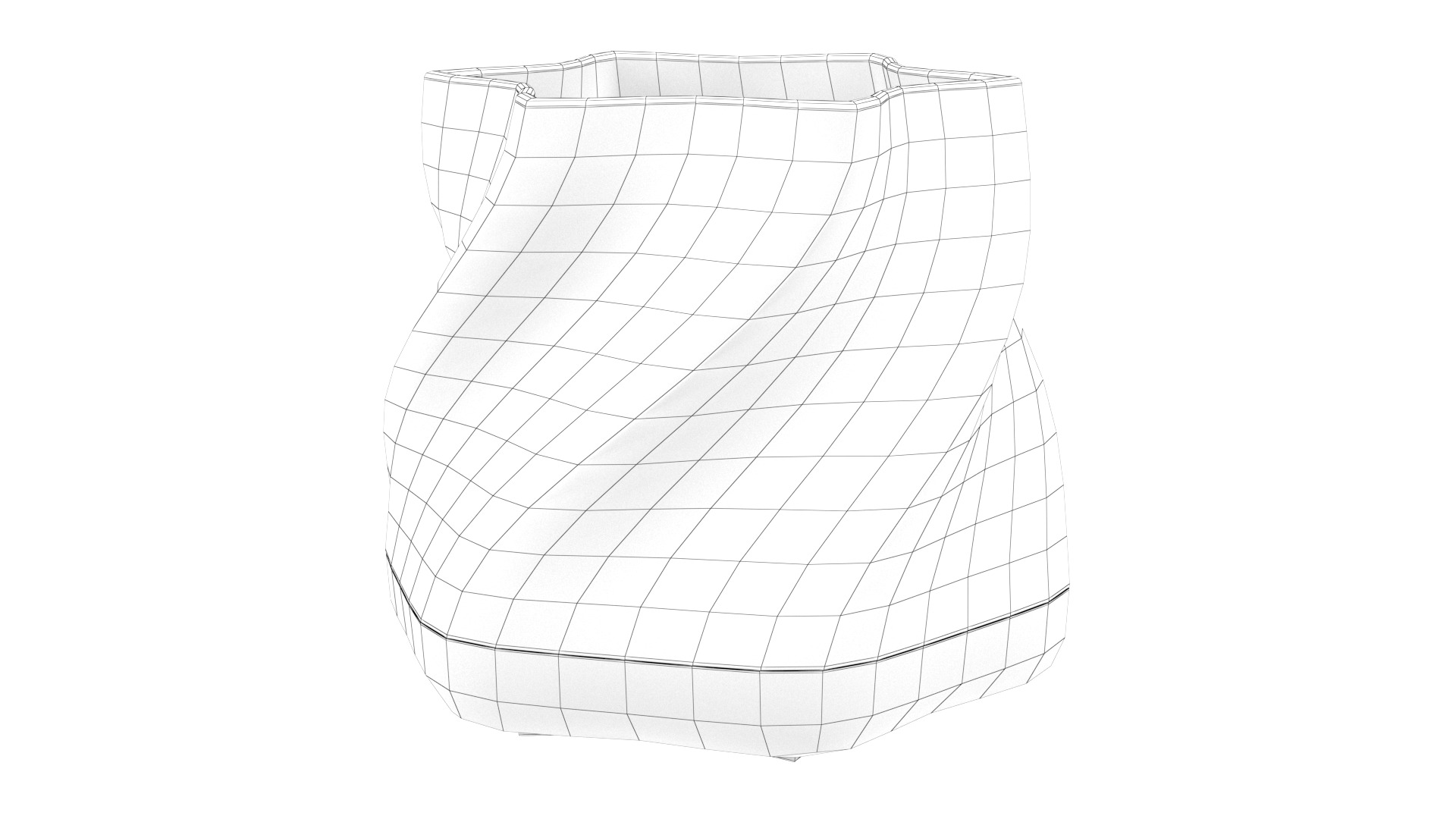 Flower pot 38 3D model_13