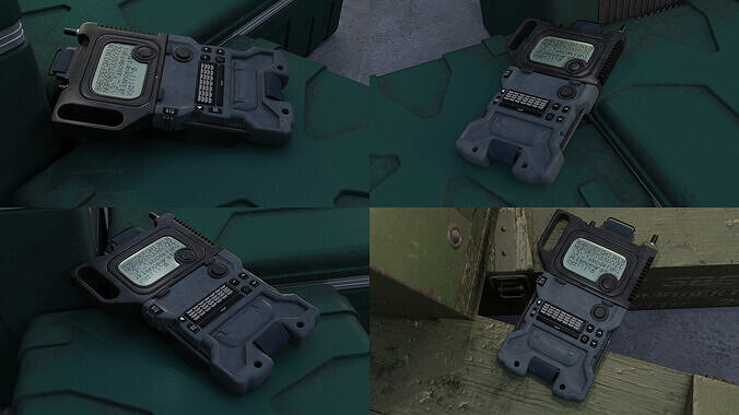 Military Device 3D model