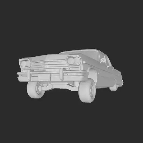 vintage lowrider car