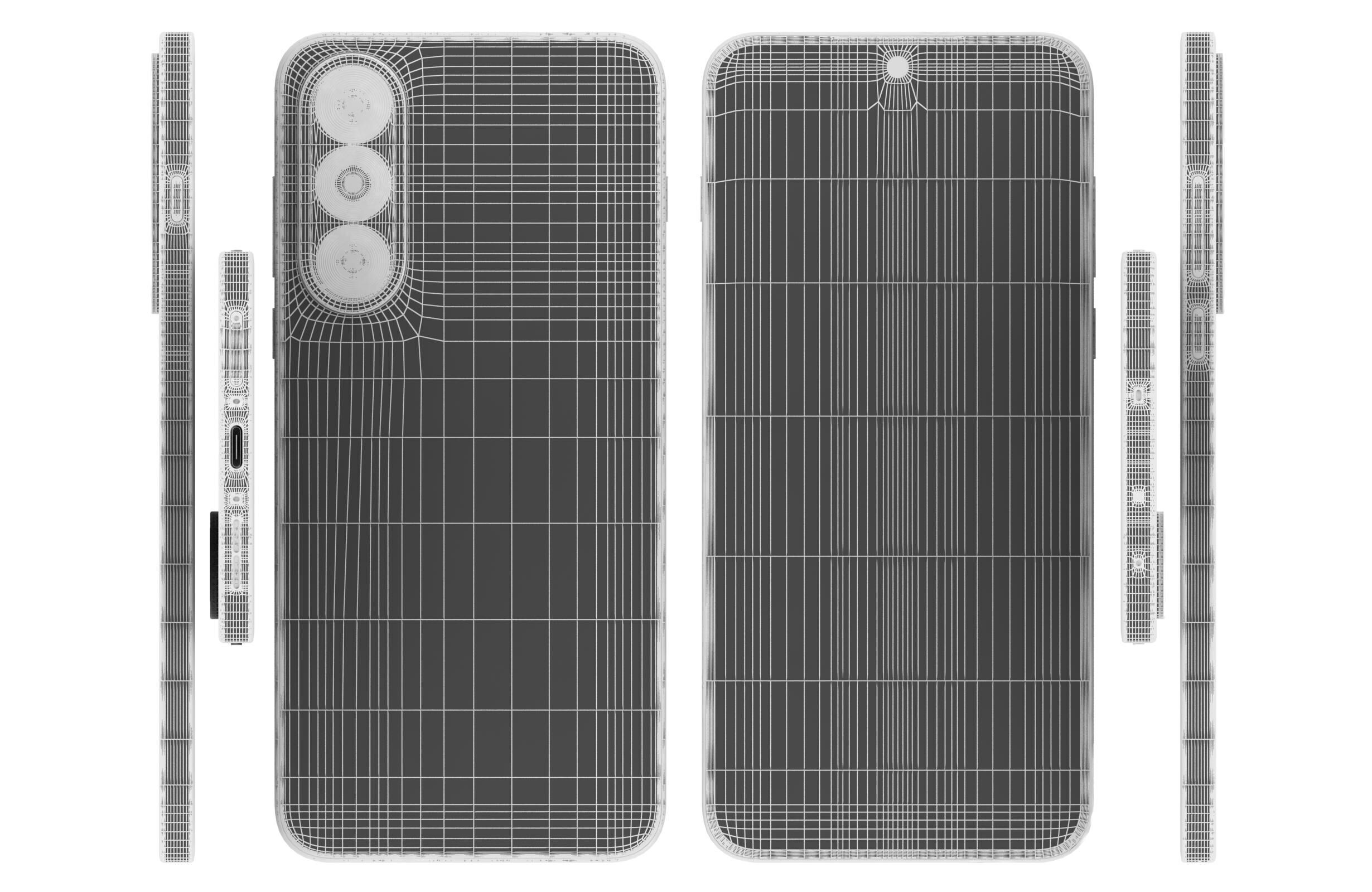 OnePlus Ace 5 Ultra Phantom Black 3D model_17