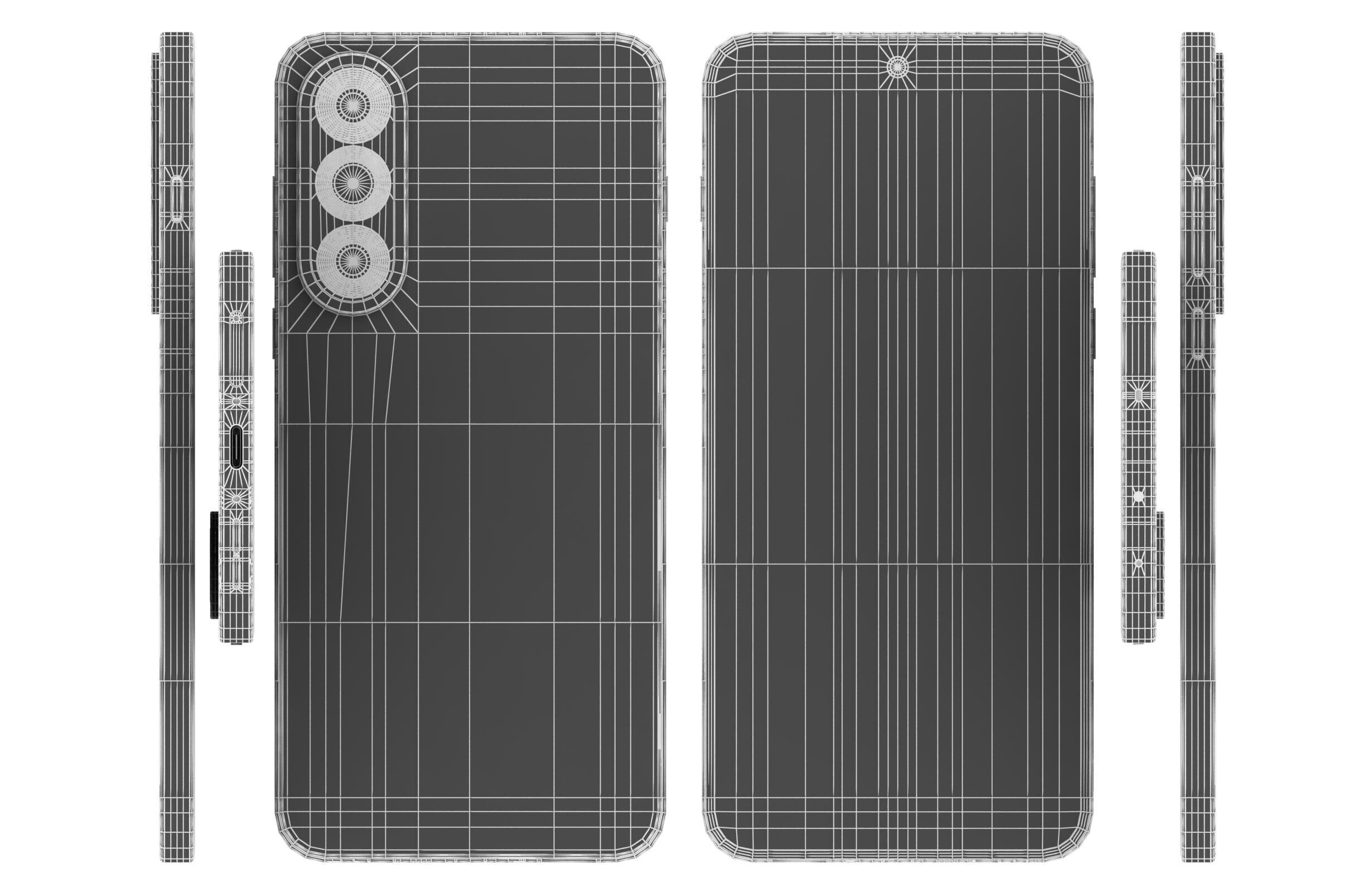 OnePlus Ace 5 Ultra Phantom Black 3D model_16