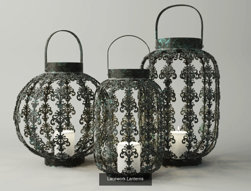 Lanterns Tealights and Pendant lights collection _62