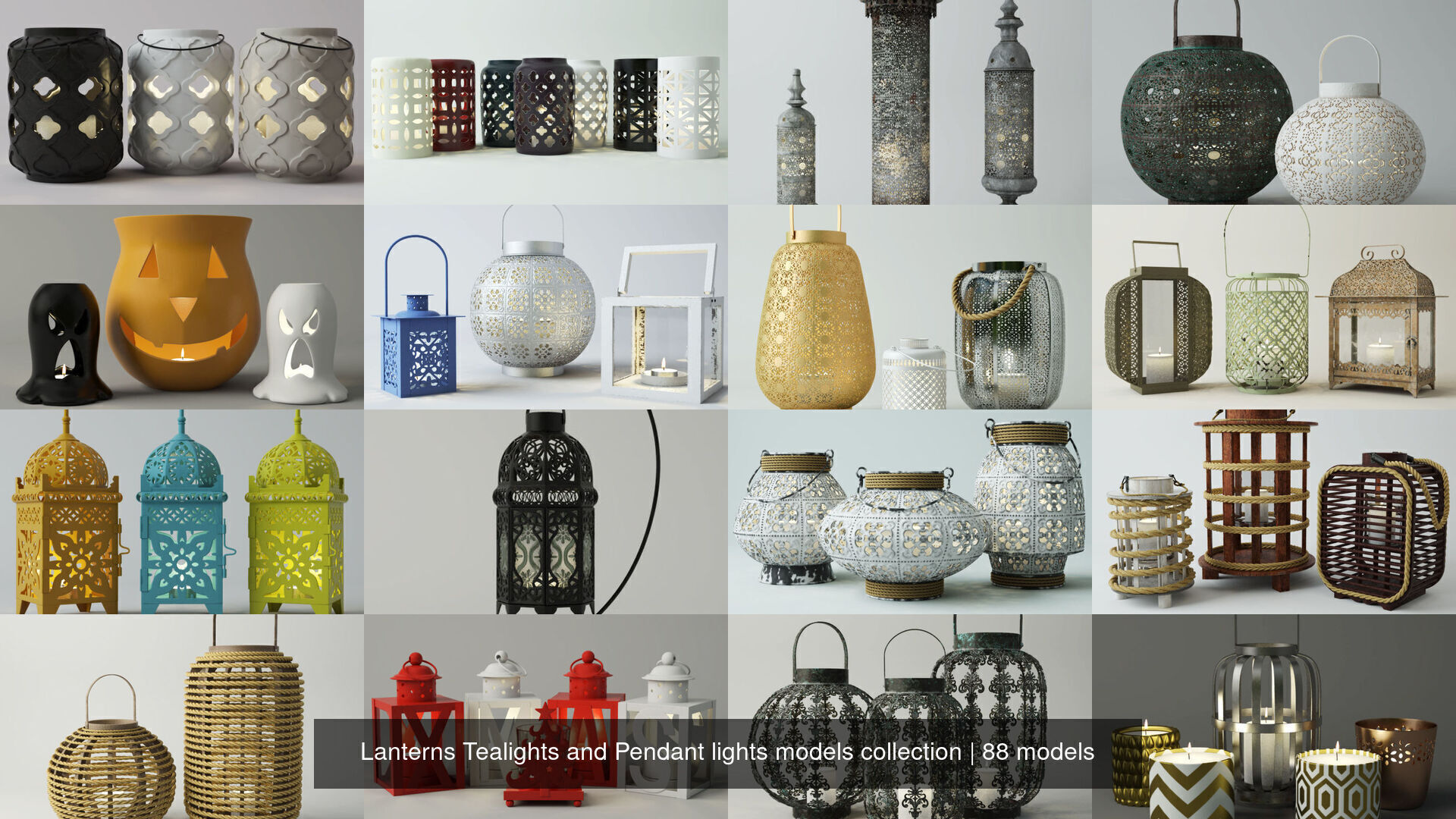 Lanterns Tealights and Pendant lights collection _7