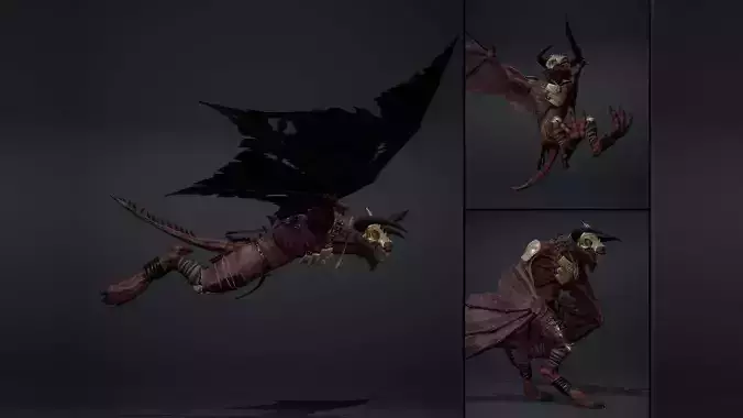 Night Spearman Wing1