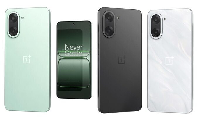 OnePlus Ace 5 Racing Edition All Colors 3D model