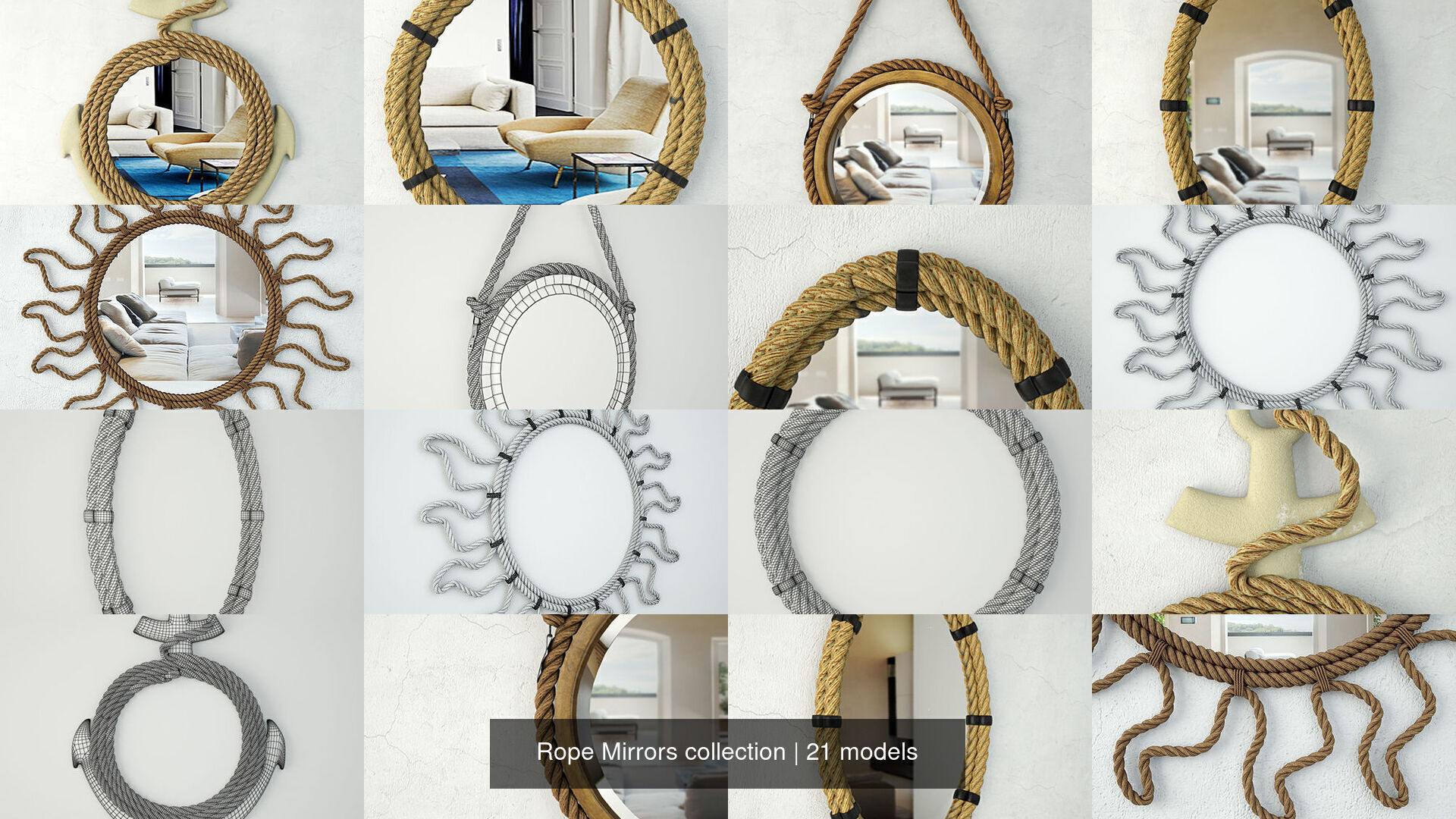 Rope Mirrors collection _2