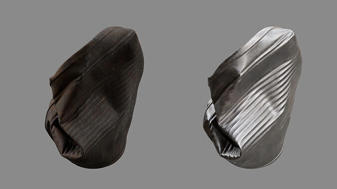 Crushed Food Can 07 3D model 5