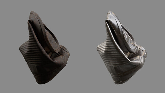 Crushed Food Can 07 3D model 7