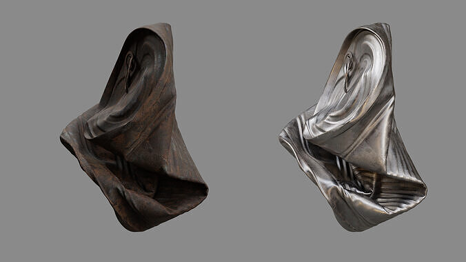 Crushed Food Can 07 3D model 4